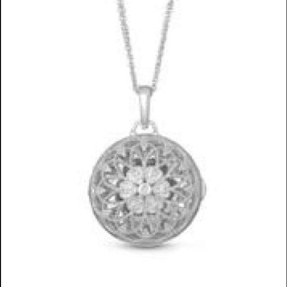 Sterling silver locket by With You Lockets - Picture 1 of 5